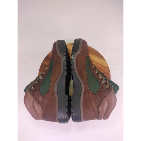 Timberland Hiking Boots 6530A Mens 9.5 Brown Green Urban Trail Beef & Broccoli - Picture 6 of 9